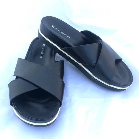 Naturalizer Platform Slippers sz 6,5 - Picture 2 of 9